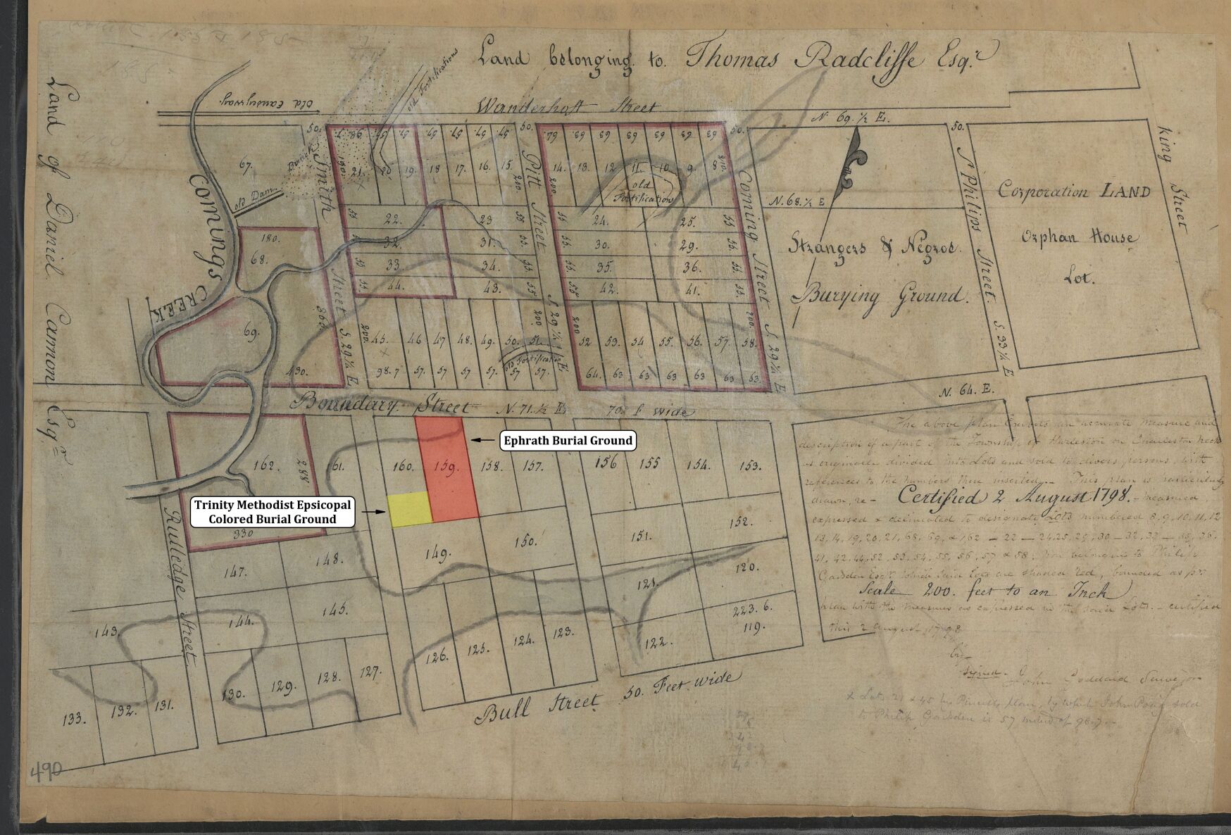 1798 Plat of Harleston Green - Cemetery Plats.jpg